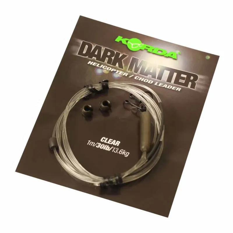 Acc.Montages/Hameçons - KORDA Leader dark matter heli 40lb