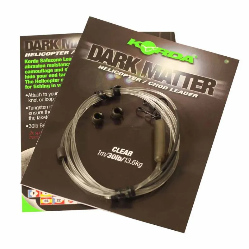 Acc.Montages/Hameçons - KORDA Leader dark matter heli 40lb