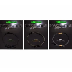 Acc.Montages/Hameçons - KORDA Leader Dark Matter QC Swivel 30lb 30cm