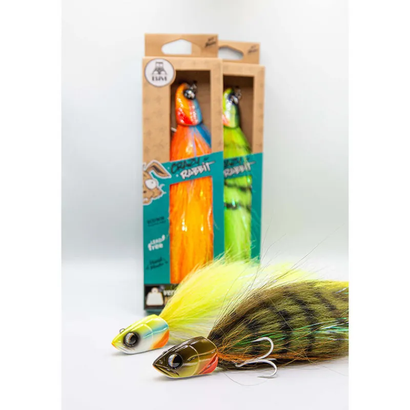 Leurres - BIM TACKLE Leurre Bucktail Crazy Rabbit Shallow 29cm, 33g