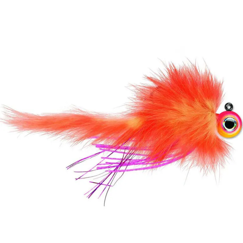 Têtes Plombées|Leurres - VMC Leurre Bucktail Twitchin Jig Glow Shrimp Cocktail UV