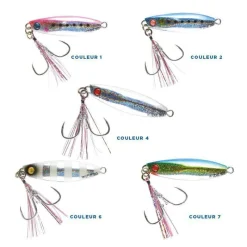 Pêche Aux Leurres|Leurres - HAYABUSA Leurre casting jig JACKEYE SHOT SLOW WIDE 20g