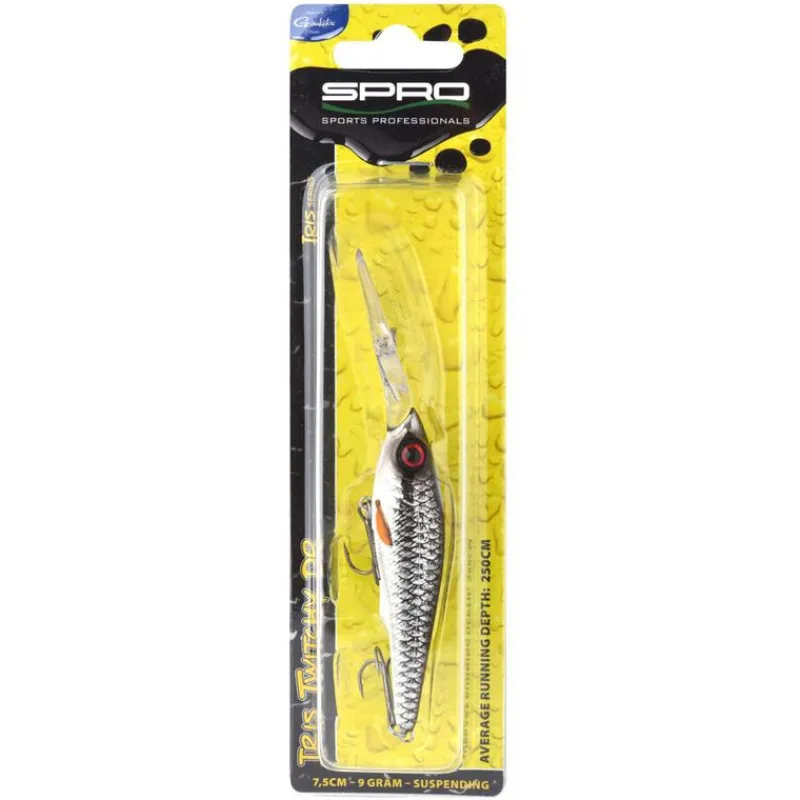 Leurres - SPRO Leurre Dur Jerkbait Iris Twitchy 75 DR 7.5cm, 9g