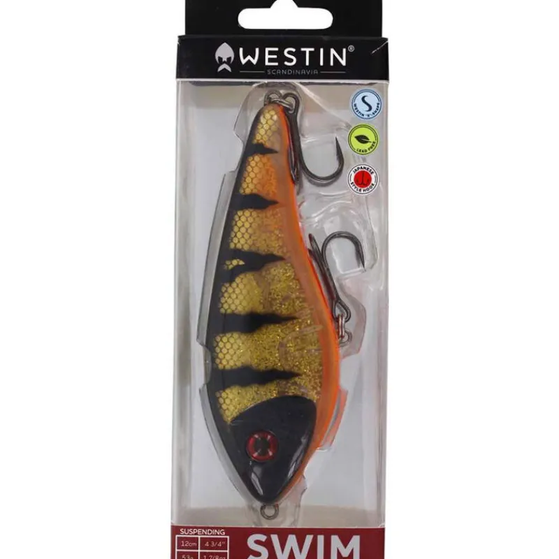 Leurres - WESTIN Leurre Dur Jerkbait Swim Glidebait Suspending 12cm, 53g