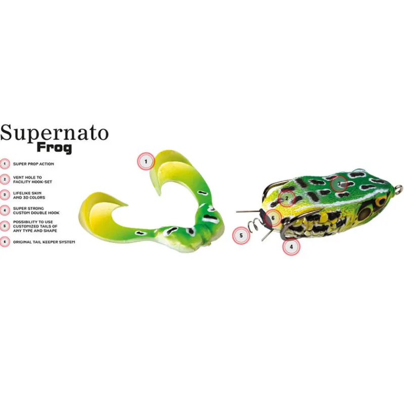 Leurres - MOLIX Leurre Frog Supernato Frog R 11.5cm, 22g