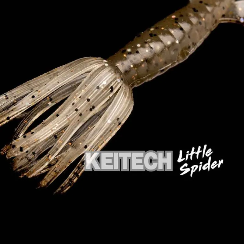 Leurres - KEITECH Leurre Souple Créature Little Spider 8.9cm, 2g (x8)
