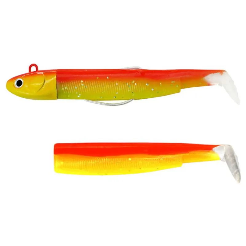 Pêche Aux Leurres - FIIISH Leurre souple combo black minnow x-deep 9cm 20g