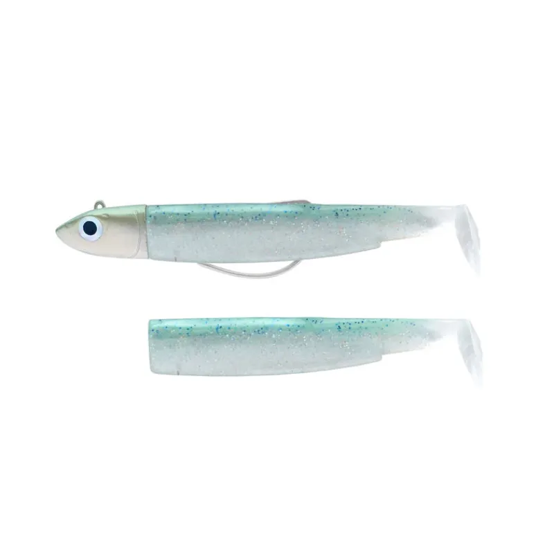 Leurres - FIIISH Leurre Souple Combo Offshore Black Minnow 105mm 16g
