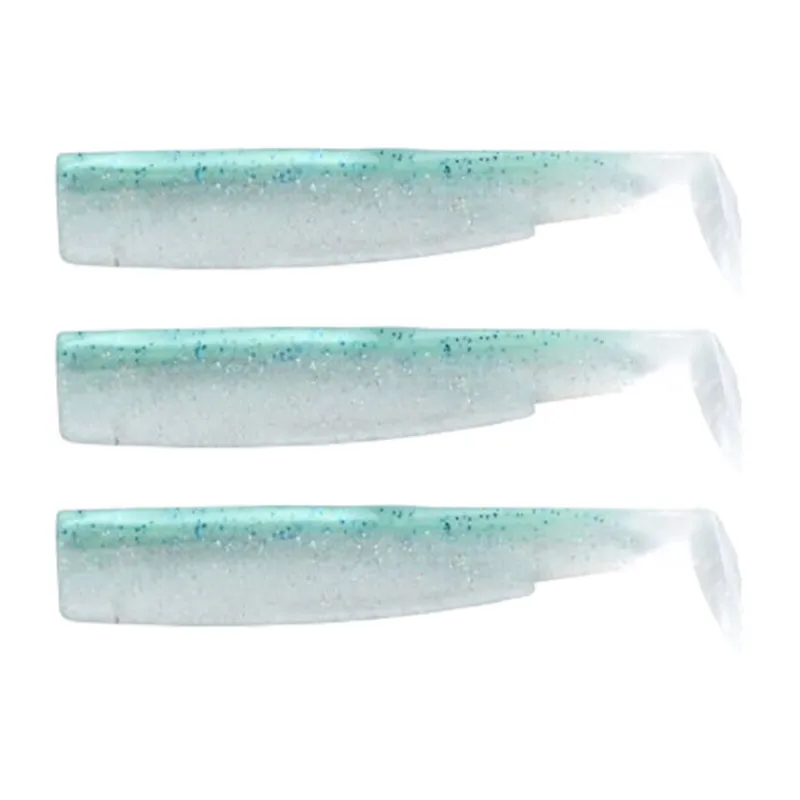 Leurres - FIIISH Leurre Souple 3 Corps Black Minnow 120mm 10g