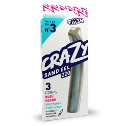 Pêche Aux Leurres|Leurres - FIIISH Leurre souple corps crazy sand eel 220 22cm (x3)