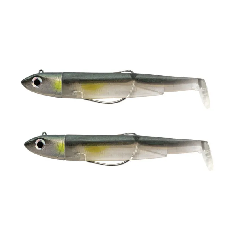 Leurres|Leurres - FIIISH Leurre souple Double Combo Black Minnow 120 Offshore 25g