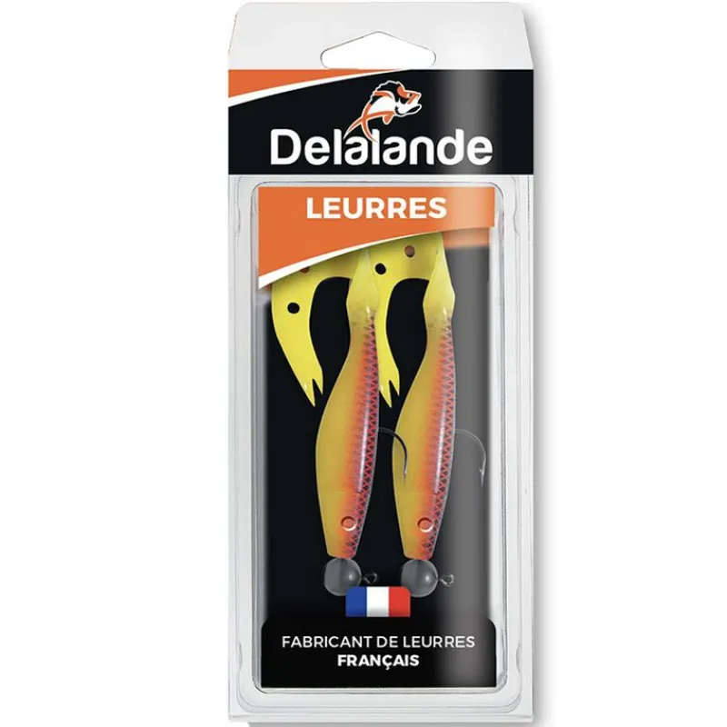 Leurres - DELALANDE Leurre Souple Grub Sandra Monté 9cm, 7g (x2)