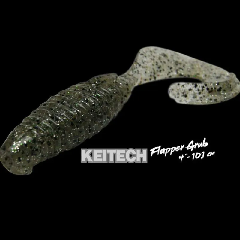 Leurres - KEITECH Leurre Souple Grub Flapper Grub 10,1cm (x7)