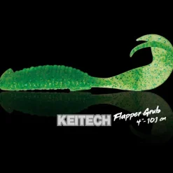 Leurres - KEITECH Leurre Souple Grub Flapper Grub 10,1cm (x7)