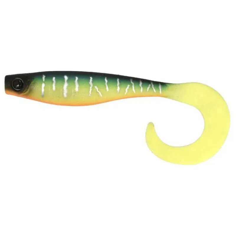 Leurres - HYPERLASTICS Leurre Souple Monté Grub Curlyminn 15cm, Jighead 14g