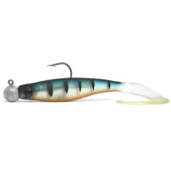 Leurres - HYPERLASTICS Leurre Souple Monté Grub Curlyminn 15cm, Jighead 14g