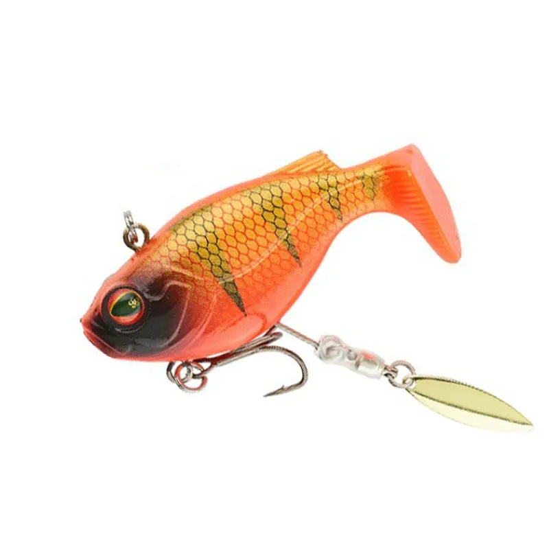 Leurres - SAKURA Leurre Souple pré-armés TRIBBBLE 6.7cm, 35.5g