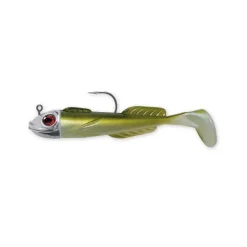Leurres À Truite|Leurres - DELALANDE Leurre Souple Shad Chabot Monté 9cm, 17g