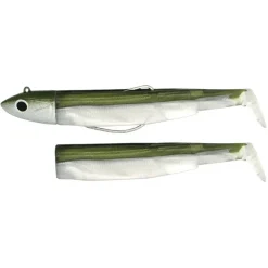 Pêche Aux Leurres|Leurres - FIIISH Leurre Souple Shad Combo Black Minnow 140 Off Shore 14cm, 40g