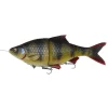 Leurres - SAVAGE GEAR Leurre souple swimbait 4d linethru 18cm 86g ms (moderate sink)