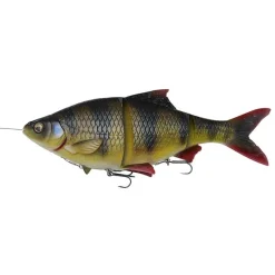 Leurres - SAVAGE GEAR Leurre souple swimbait 4d linethru 18cm 86g ms (moderate sink)
