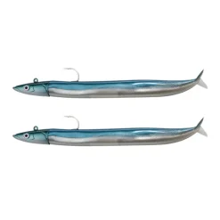 Pêche Aux Leurres|Leurres - FIIISH Leurres souples double combo crazy sand eel 150 off shore 15 cm 20g