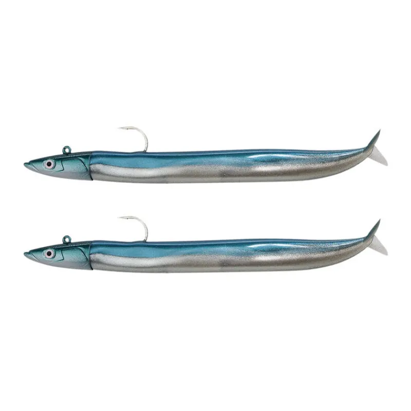 Pêche Aux Leurres|Leurres - FIIISH Leurres souples double combo crazy sand eel 150 off shore 15 cm 20g
