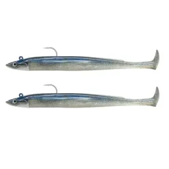 Pêche Aux Leurres|Leurres - FIIISH 2 leurres souples Double Combo crazy paddle Tail 15cm shore 10g