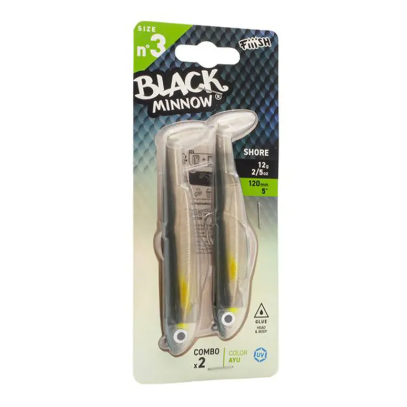 Leurres - FIIISH Leurres Souples Fish 7 À 12 CM Double Combo Shore - 12g