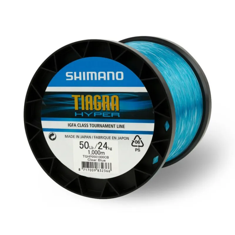 Tresses, Nylons, Fluorocarbones - SHIMANO Ligne Tiagra Hyper Troll IGFA