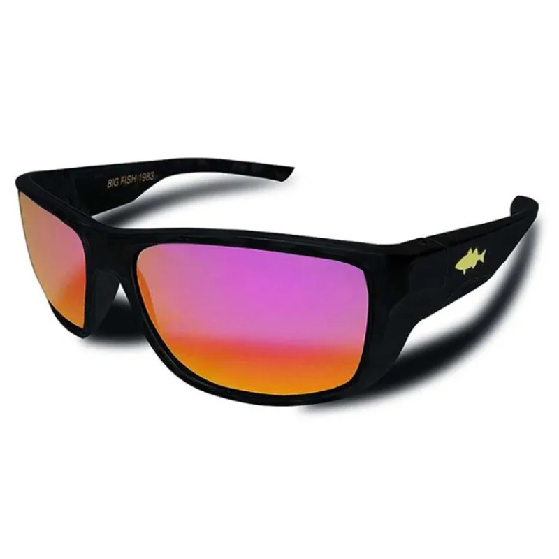 Lunettes - BIG FISH 1983 Lunettes The Mask Evo Sea Bass Pink Red Iridium