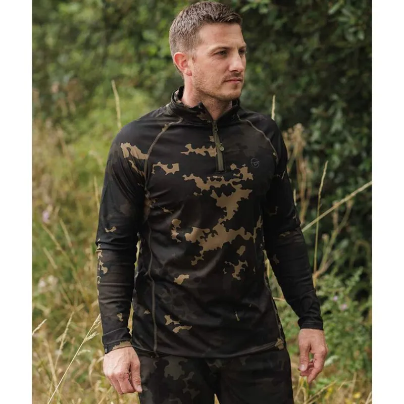 Vêtements - KORDA aiot a anche ongue Koo UPF Zip Jerey Dark Cao