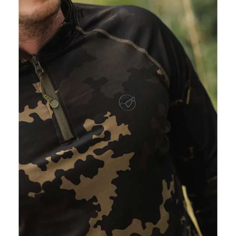 Vêtements - KORDA aiot a anche ongue Koo UPF Zip Jerey Dark Cao