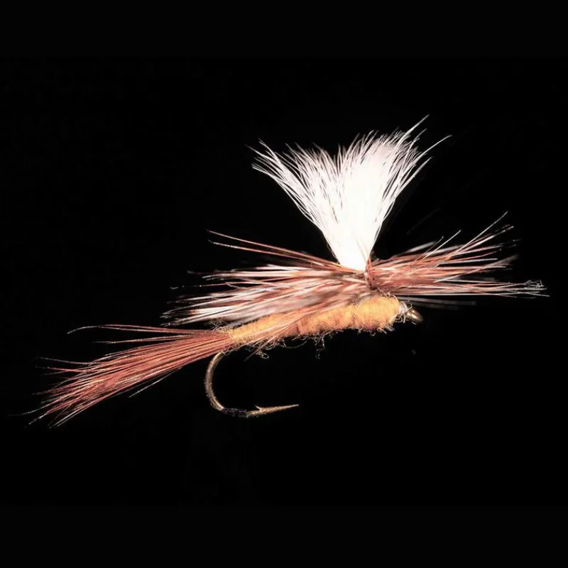 Mouches - JMC March Brown parachute 10 H10 (x3)