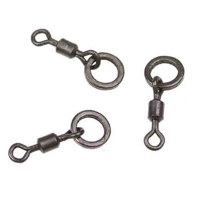 Acc.Montages/Hameçons - NASH Émerillon à anneaux carpe hook bead ring swivels (x10)
