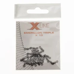 Lignes Et Accessoires De Montage - X-LINE Émerillon triple carnassier (x10)