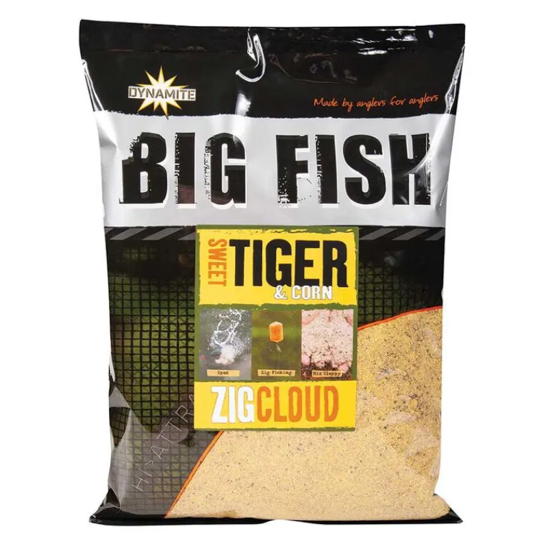 Appâts Et Fabrication - DYNAMITE BAITS Mix zig cloud dynamite bait sweet tiger 1.8kg