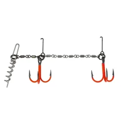 Hameçons Et Montages - VMC Monture Double Pike Chain Size L (x1)