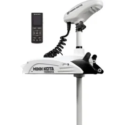 Motorisation - MINN KOTA Moteur Electrique Avant RIPTIDE TERROVA 55 GPS - Spécial KAYAK - 12 Vcc - Spotlock - 91 cm