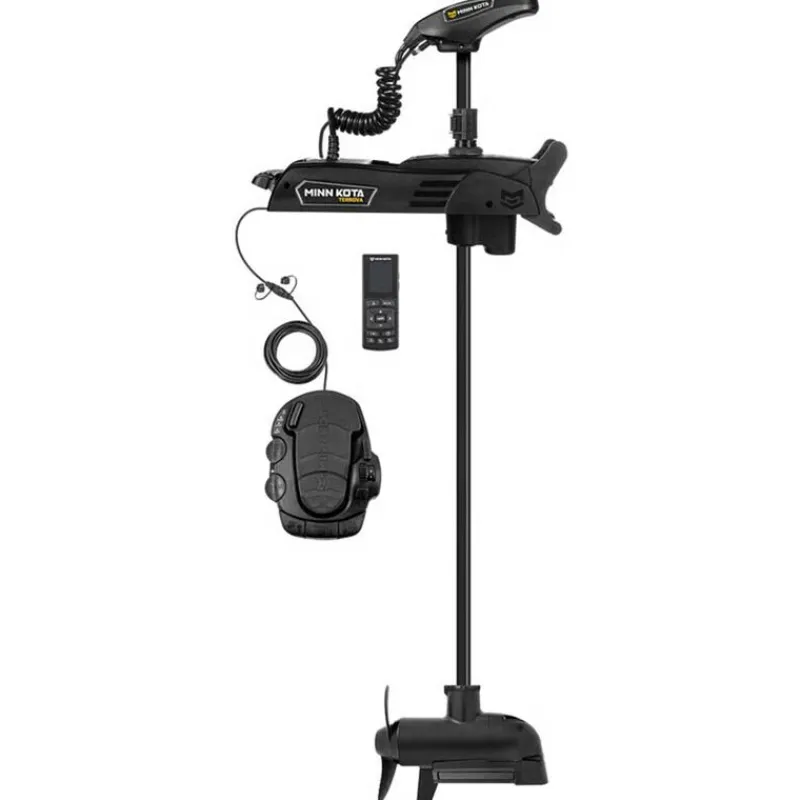 Motorisation - MINN KOTA Moteur Electrique Avant TERROVA 112 DSC/GPS - 112 Lbs - 36 Vcc - Sonde DSC -152 cm