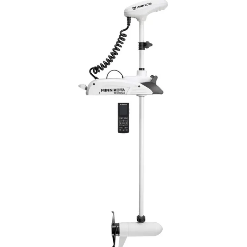 Motorisation - MINN KOTA Moteur Electrique Avant RIPTIDE TERROVA 112 BT - GPS - 112 Lbs - 36Vcc - 220 cm