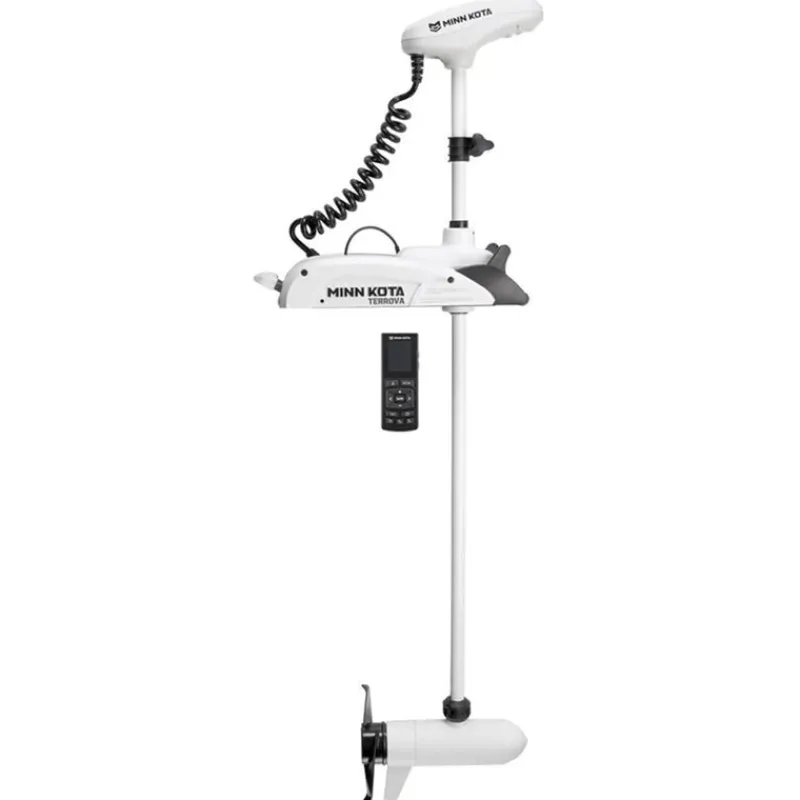 Motorisation - MINN KOTA Moteur Electrique Avant RIPTIDE TERROVA 55 BT - GPS - 55 Lbs - 12Vcc - 137cm