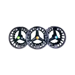 Moulinets - JMC Moulinet Revolution LT Black 46 Silver + 3 Bobines
