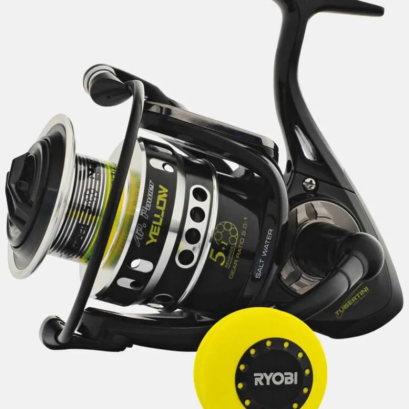 Surfcasting|Moulinets - TUBERTINI Moulinet Ap Power Yellow 4000