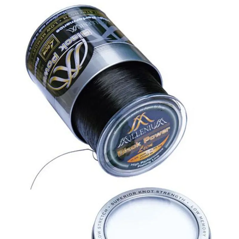 Filaments - HOOGENDIJK Nylon carpe leon millenium black power noir 1000m