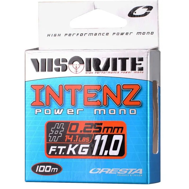 Filaments|Fils De Pêche Feeder - CRESTA Nylon Visorate Intenz Power Mono 100m