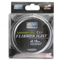 Tresses, Nylons, Fluorocarbones - ASSO Nylon gainé fluorolight 150m