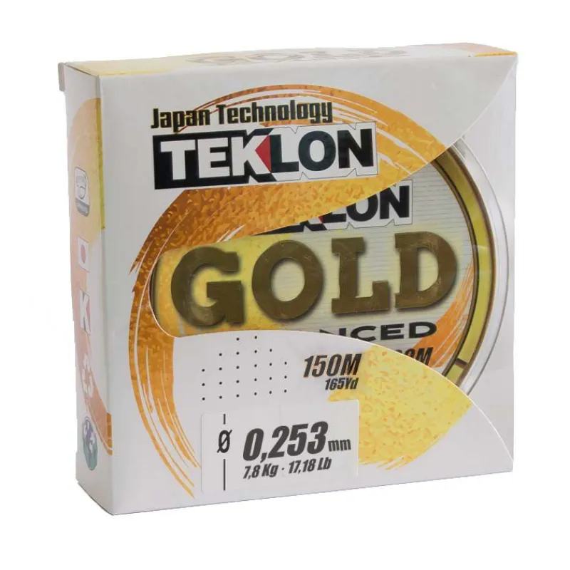 Tresses, Nylons, Fluorocarbones|Tresses, Nylons, Fluorocarbones - GRAUVELL Nylon Teklon Gold Advanced 150m