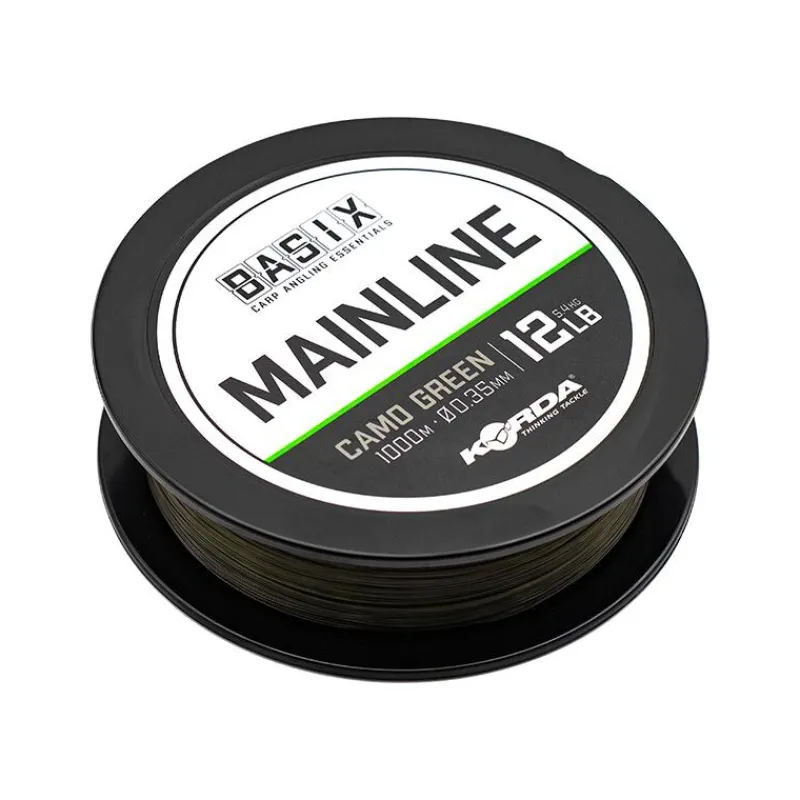 Découverte Pêche À La Carpe|Filaments - KORDA Nylon basix mainline 1000m