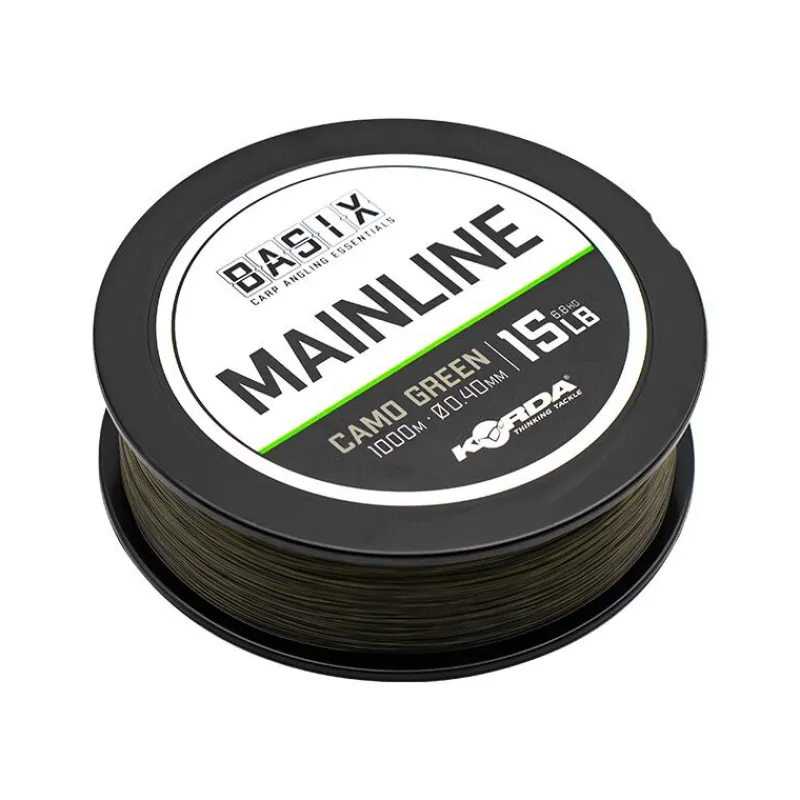 Découverte Pêche À La Carpe|Filaments - KORDA Nylon basix mainline 1000m